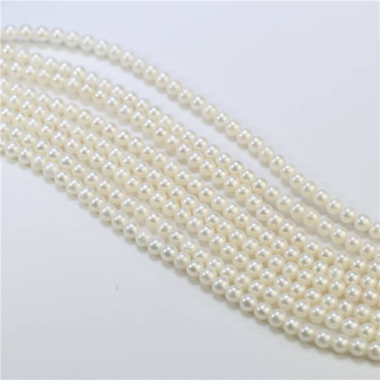 6-7mm Round Aa Natural Real Cultured Round pearl wholesale 1